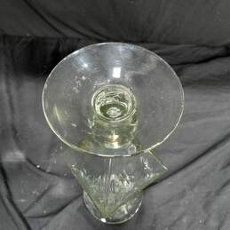 Murano Glass Triangle Candle Holder alternative image