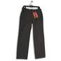 NWT The North Face Womens Gray Flat Front Straight Leg Ankle Pants Size Large image number 1