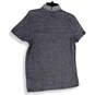 Mens Blue Heather Short Sleeve Collared Regular Fit Polo Shirt Size 3/S image number 2