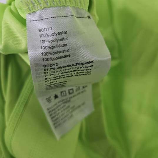 Baleaf Lime Green Men's Zip Up Shirt image number 3