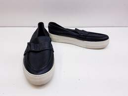J/Slides Leather Page Platform Sneakers Black 8