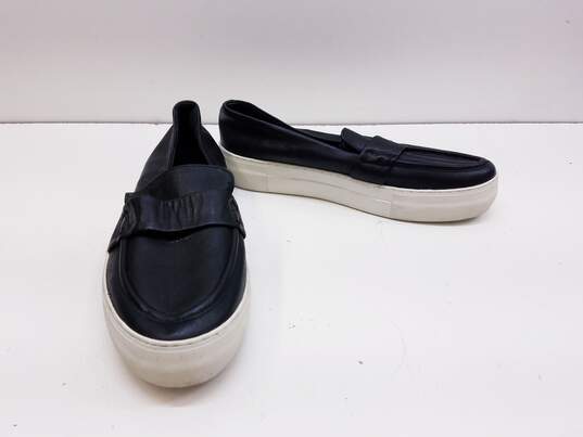 J/Slides Leather Page Platform Sneakers Black 8 image number 1