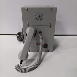 Vintage Gai-Tronics Analog Outdoor Telephone & Loud Speaker with Protective Chest alternative image