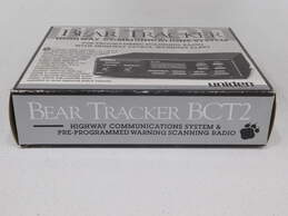 Vintage uniden ber tracker bct-2 mobile scanner scanning radio in original box. alternative image