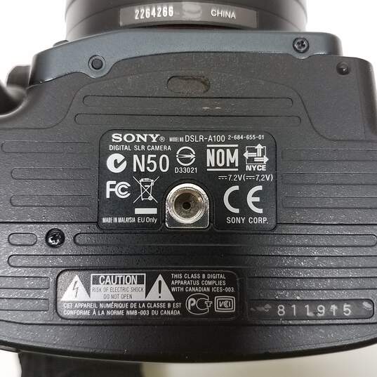 Sony Alpha DSLR-A100 With Sony DT 18-70mm f/3.5-5.6 Lens image number 8