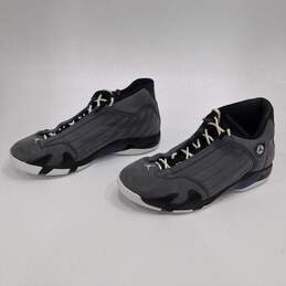Jordan 14 Retro Light Graphite 2011 Men's Shoes Size 11 alternative image