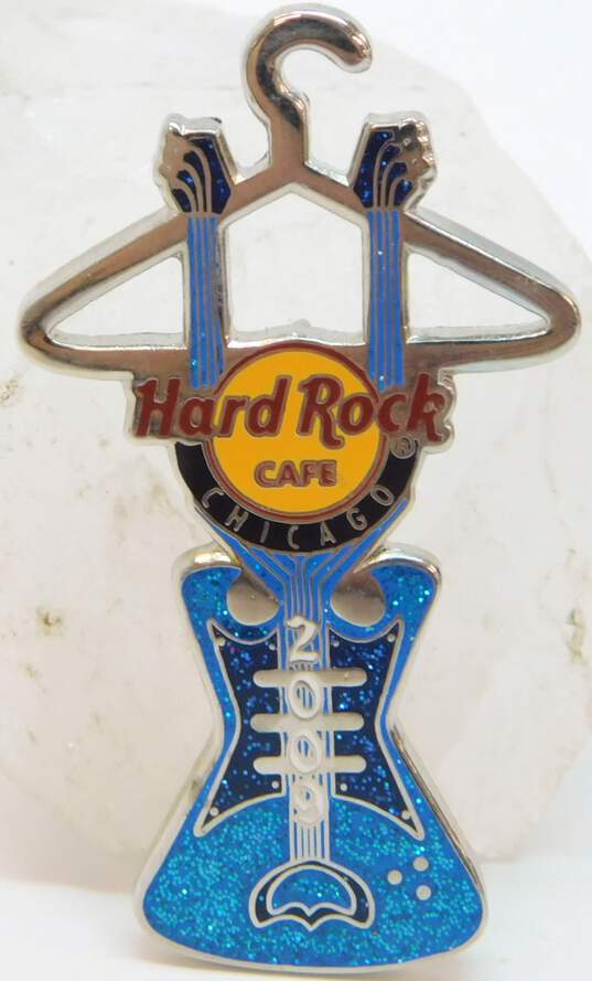 Mixed Metals & Enamel Hard Rock Cafe Pin Lot image number 5