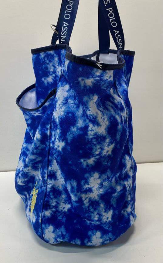 U.S. Polo Assn. Tie-Dye Canvas Tote Bag image number 3