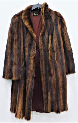 Paddos Brown Size XL Fur Winter coat