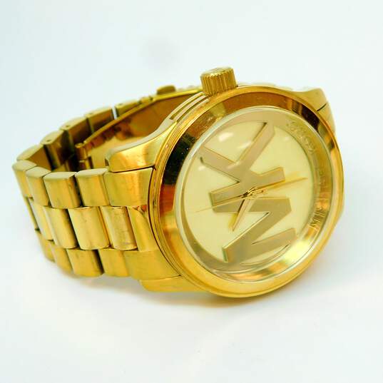 Michael Kors MK-3197 & MK-5473 Rose Gold & Gold Tone Watches 293.7g image number 11