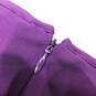 Burberry London Purple Knee-Length Women's Dress Size 8 with COA image number 9
