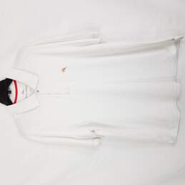 Tommy Bahama Men White Polo Shirt XL