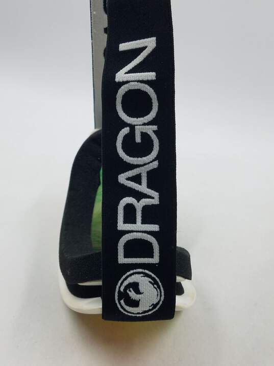 Dragon Mirrored White Ski Goggles image number 6