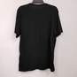 Mens Black Cotton Short Sleeve Crew Neck Pullover Graphic T-Shirt Size L image number 2