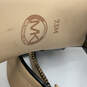 Womens Black Leather Open Toe Front Zip Block Platform Heels Size 7.5 image number 5