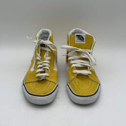 Womens Sk8 Hi 721454 Yellow Suede Lace-Up High Top Sneaker Shoes Size 9.5 alternative image