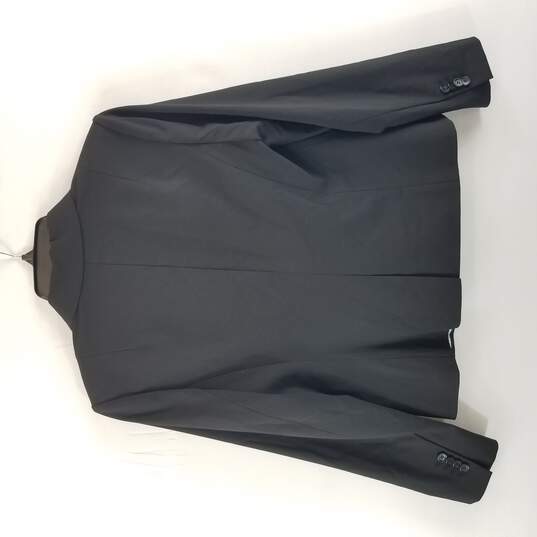 Ann Taylor Petite Women Black Button Up Blazer Jacket M 8P NWT image number 2