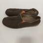 Women's Brown Mesh Slip On Round Toe Low Top Flat Loafer Shoes Size 6.5W image number 3