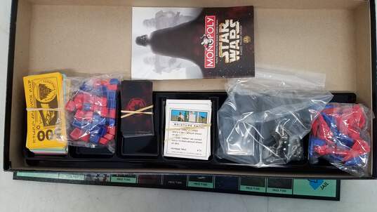 Star Wars Monopoly Classic Trilogy Edition Board Game IOB - Incomplete image number 3
