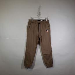 NWT Mens Super Flex Comfortable Drawstring Waist Jogger Pants Size Medium
