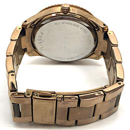 Designer Fossil Stella ES-2859 Gold-Tone Stainless Steel Analog Wristwatch alternative image