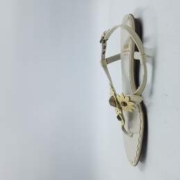 Moschino Cheap & Chic Studded Sandals Women's Sz 6 Ivory alternative image