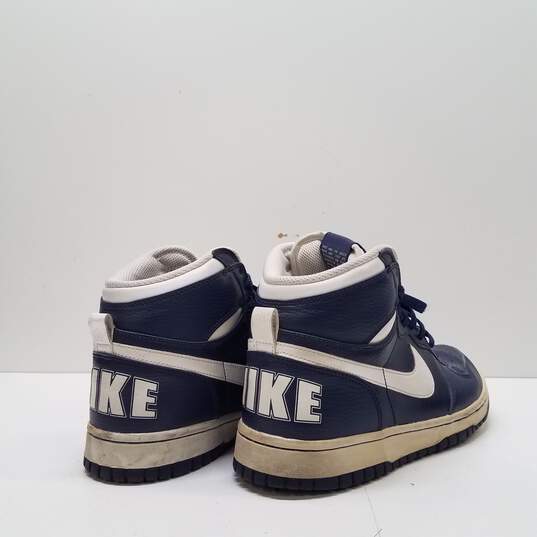 Nike Big Nike High Midnight Navy Athletic Shoes Men's Size 7 image number 4