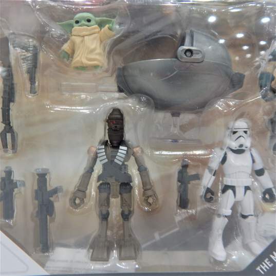 Sealed Disney Hasbro Star Wars Mission Fleet Action Figures Mandalorian image number 6