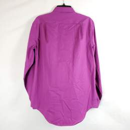 Calvin Klein Men Purple Dress Shirt sz M alternative image