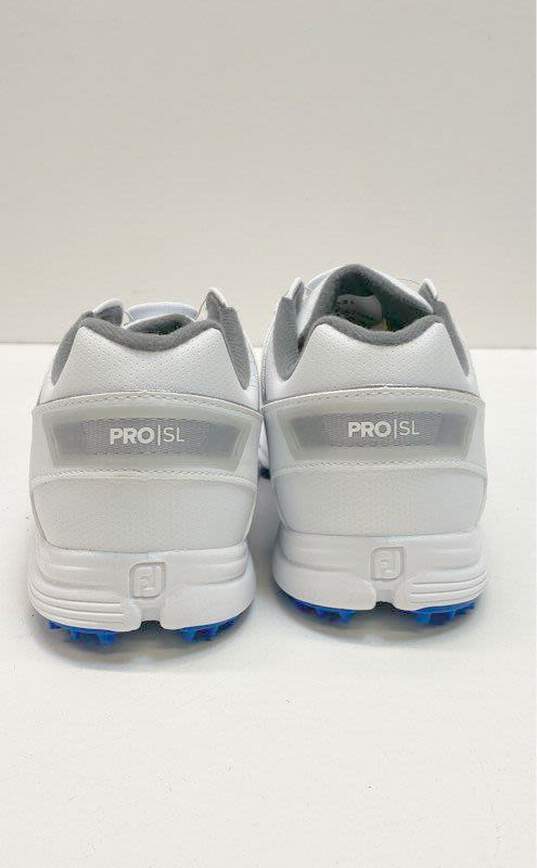 FootJoy Pro SL Boa White Gold Sneakers Size 5 Women 6 image number 4