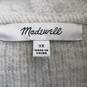 Madewell Light Gray Glenridge Shawl Open Front Oversized Cardigan Sweater Coat Size 3X image number 3