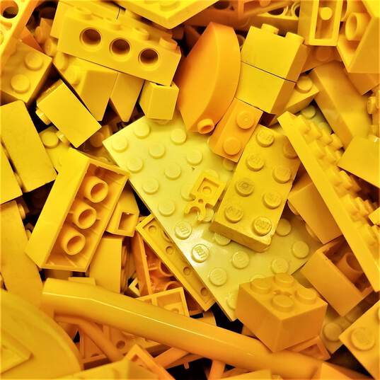 Lego Block ALL YELLOW Lot image number 8