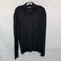 Loro Piana Baby Cashmere Black Button Up Sweater Size 46 image number 1