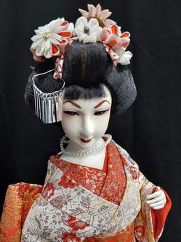 Japanese Paper Mache Geisha Doll alternative image