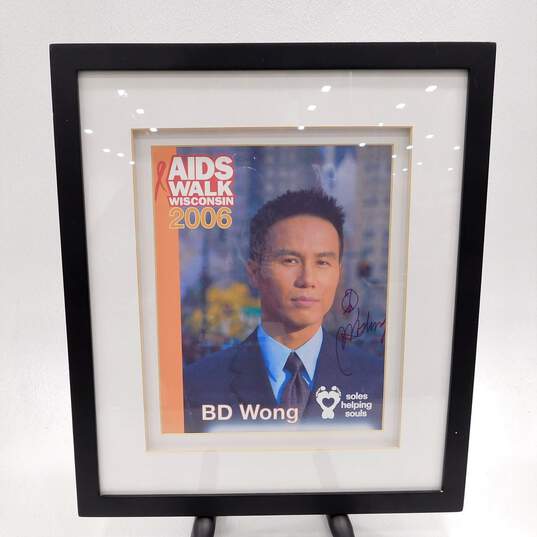 2006 BD Wong Autographed/Framed/Matted Photo image number 1