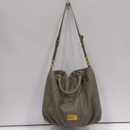 Marc Jacobs Francesca Gray Leather Shoulder Bag