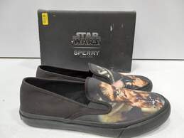 Sperry's Star Wars Themed Slip-On Shoes Size 9.5M