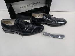 "New Shoes LE" Men's Black Oxfords Size 9.5 IOB alternative image