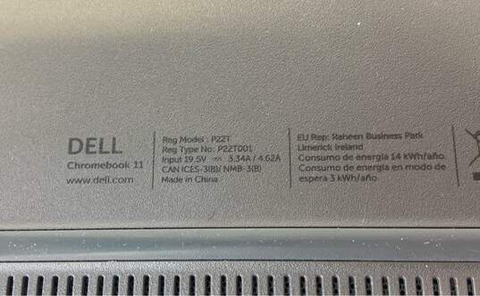 Dell Chromebook 11 3120 (P22T) 11.6" Intel Celeron Chrome OS #9 image number 6