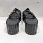 Tory Burch Leather Black Platform Slip On Sandals Size 11M image number 3