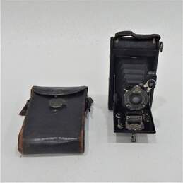 Vintage No. 1 Kodak Junior Folding Film Camera w/ Case