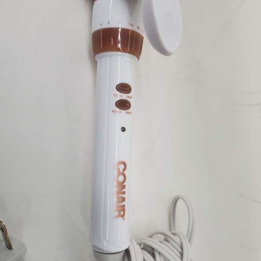 Conair Double Ceramic 1 1/2 in. Barrel Hair Curling Iron CD703GN - Untested image number 3