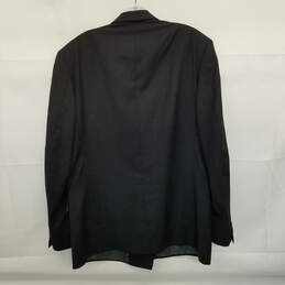 AUTHENTICATED Givenchy Monsieur Black Wool Mens' Suit Jacket Size 41 alternative image