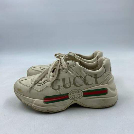 Gucci Beige Sneaker Casual Shoe Women 5 image number 2