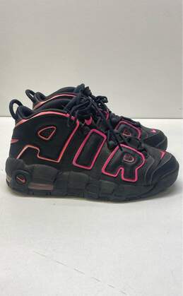 Nike Air Max More Uptempo Sneakers Black 6.5 Youth Women's 8
