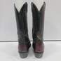 Men's Brown Cowboy Boots Size 9.5 image number 4