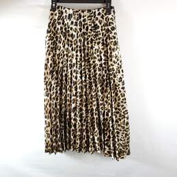 7th Avenue Women Cheetah Skirt S NWT
