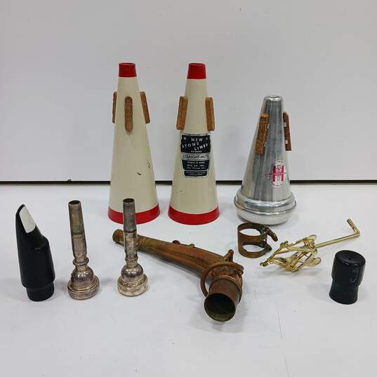 Bundle of Assorted Brass Instrument Accessories image number 2