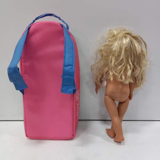 Naked Generational Girl Doll w/ Back Pack image number 2