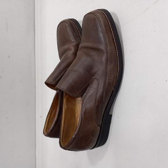 Moscoloni Brown Leather Loafer Sz 44 image number 3